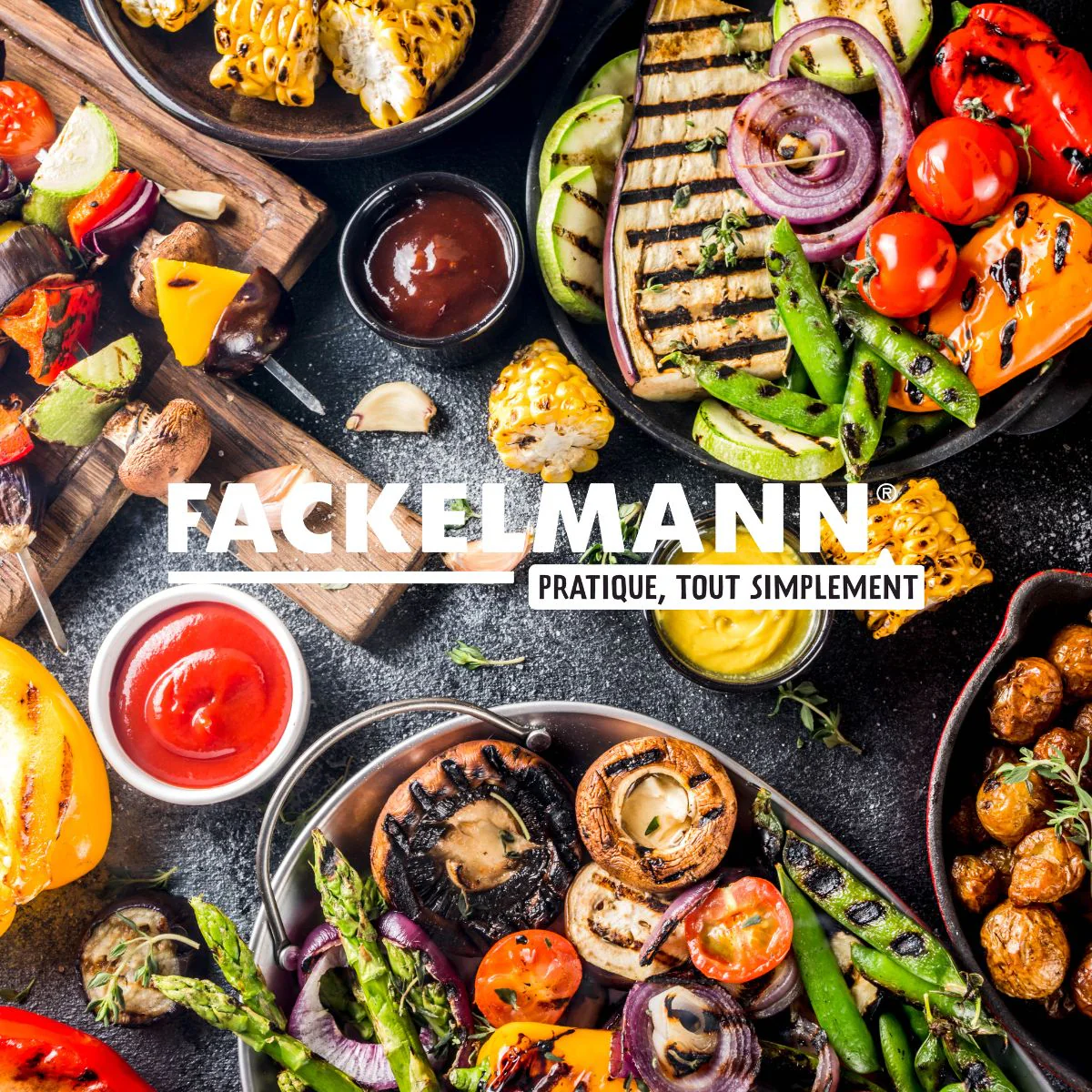 Grille de barbecue 35 x 25,5 x 54 cm Fackelmann BBQ Edition - Image 9