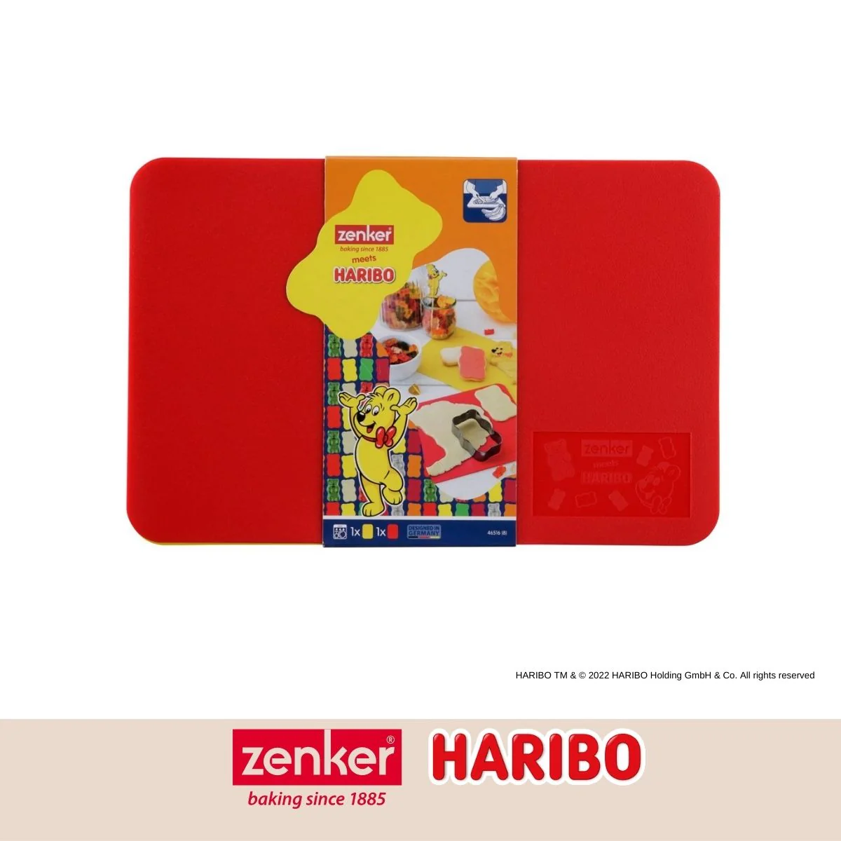 Lot de 2 planches à découper en plastique 24,5 x 16 cm Zenker Haribo - Image 10