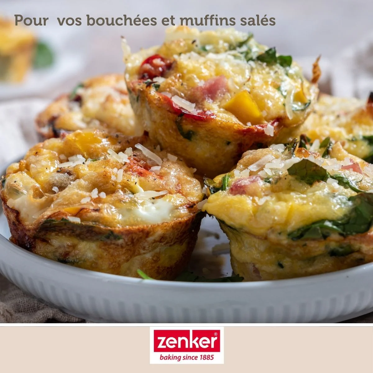 Lot de 100 moules à muffins en papier 5 cm Zenker Smart Pastry - Image 5