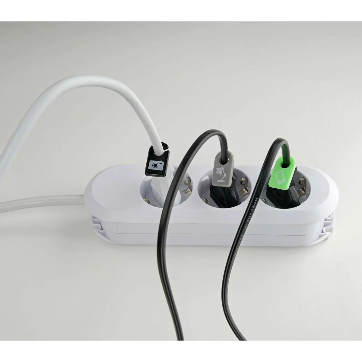 Lot de 12 marqueurs pour câbles électriques Fackelmann Tecno - Image 4