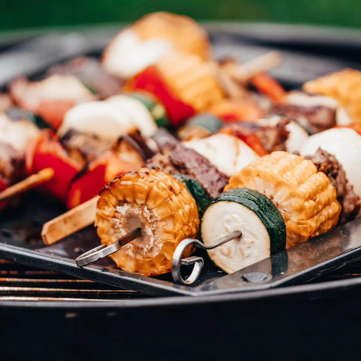 Lot de 16 brochettes en inox 21 cm Fackelmann BBQ Edition - Image 2