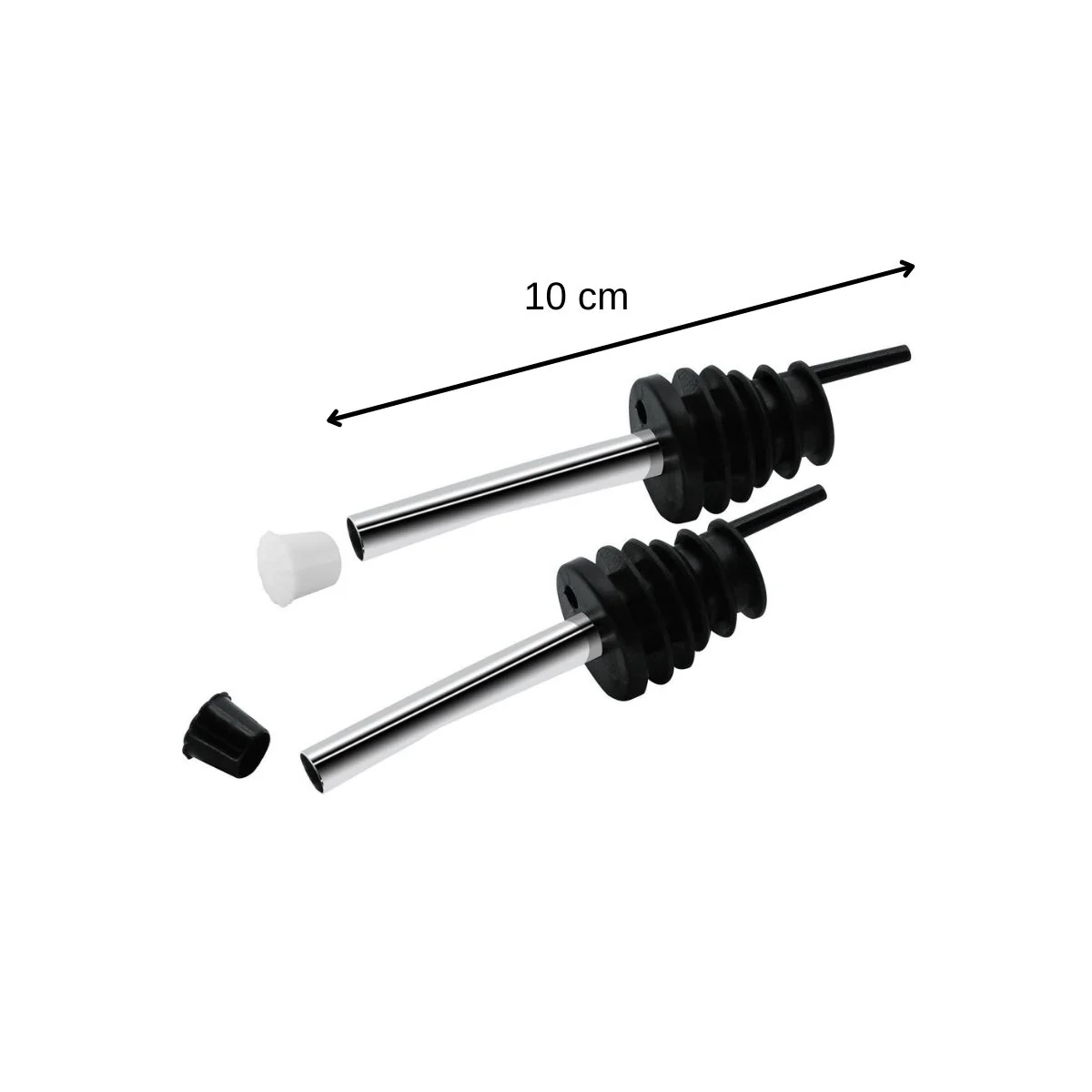 Lot de 2 becs verseurs pour bouteille Fackelmann - Image 3