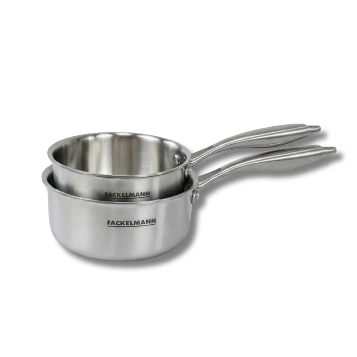 Batterie de cuisine avec 2 casseroles 16 et 18 cm en inox sans PFAS Fackelmann Vita3 - Image 9