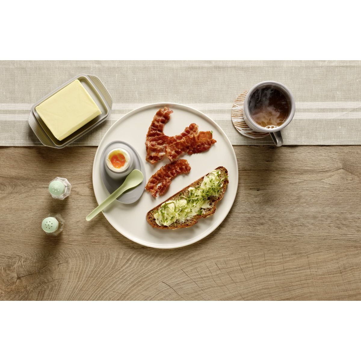 Lot de 2 coquetiers Fackelmann Nature - Image 3