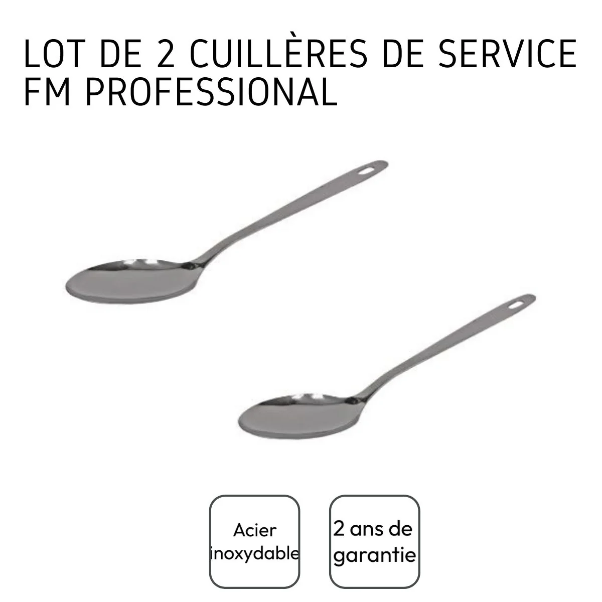Lot de 2 cuillères de service FM Professional - Image 4