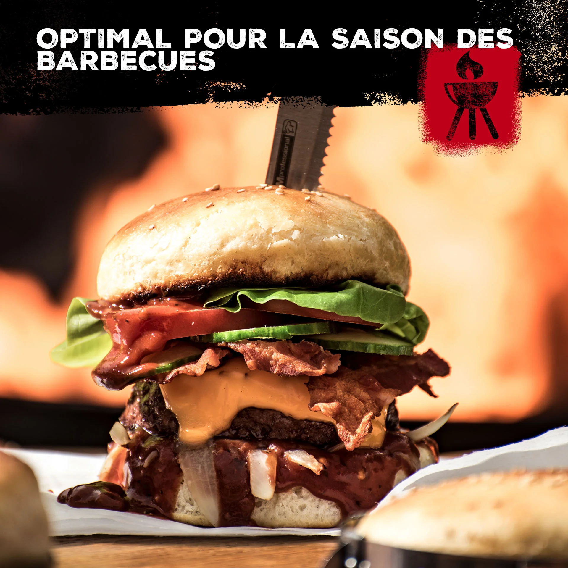 Lot de 2 emporte-pièces réglables 9 à 11,7 cm FM Professional Barbecue - Image 6