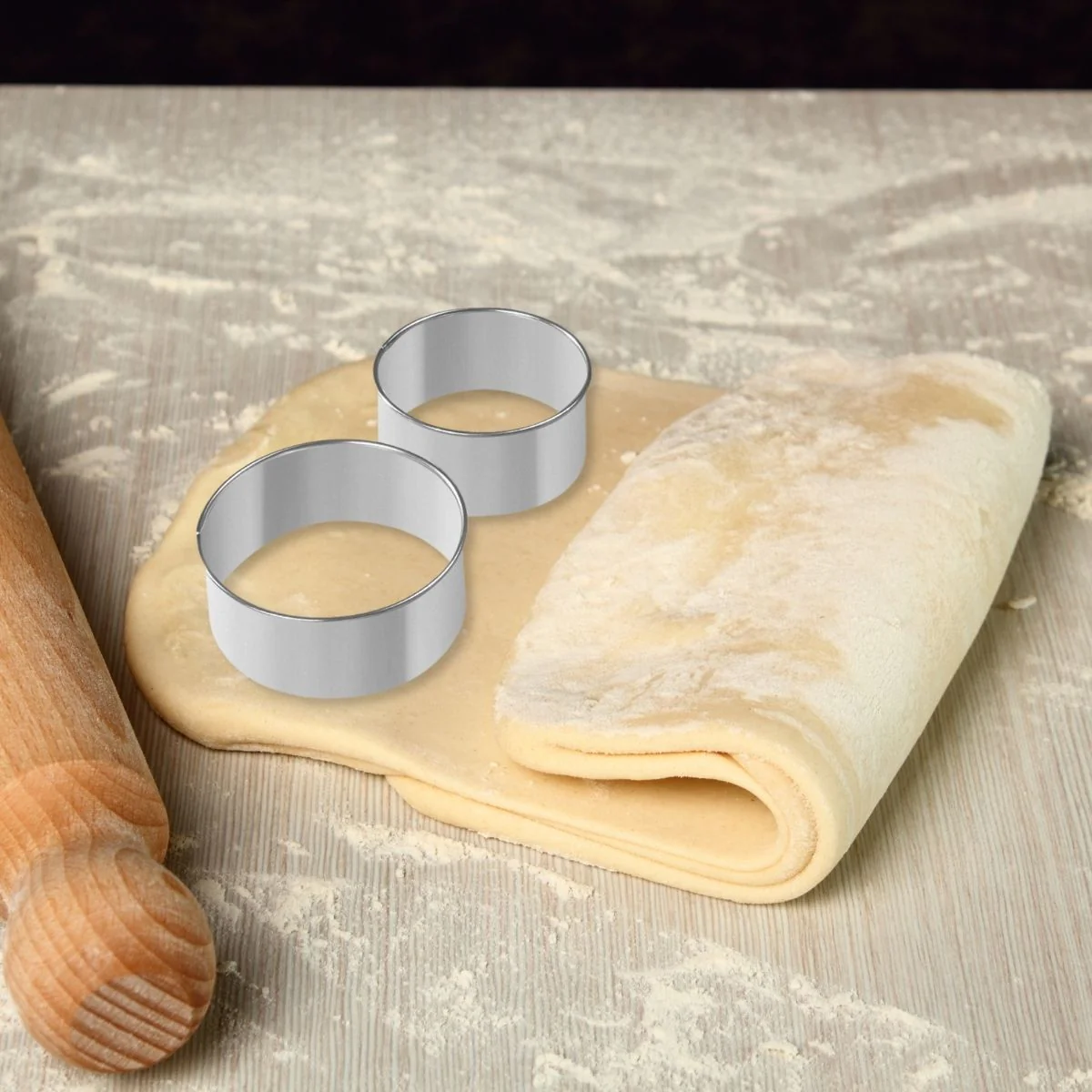 Lot de 2 emporte-pièces ronds pour beignet Zenker Emporte-pièces - Image 2