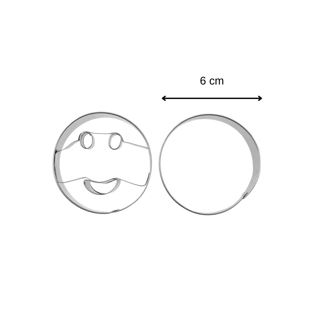 Lot de 2 emporte-pièces smiley forme aléatoire Zenker Emporte-pièces - Image 3