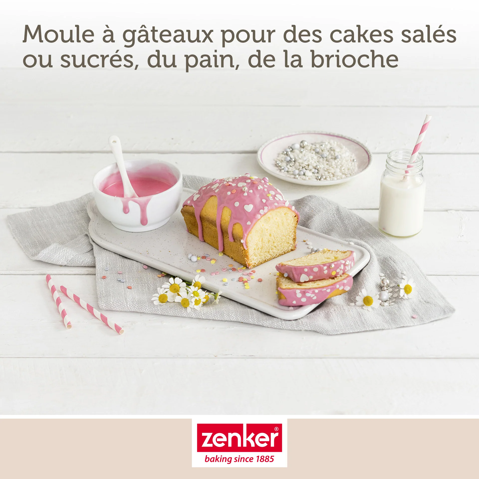 Lot de 2 mini moules à cakes 20 cm Zenker Special Mini - Image 5