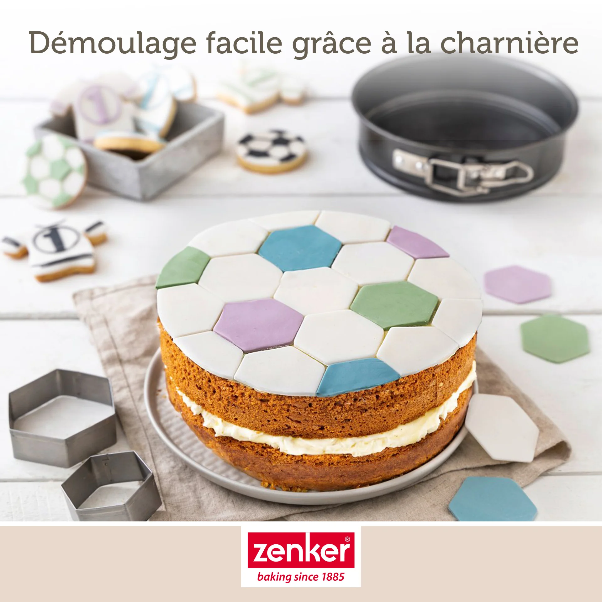 Lot de 2 mini moules à manqué à charnière de 12 cm et 16 cm Zenker Special Mini - Image 5
