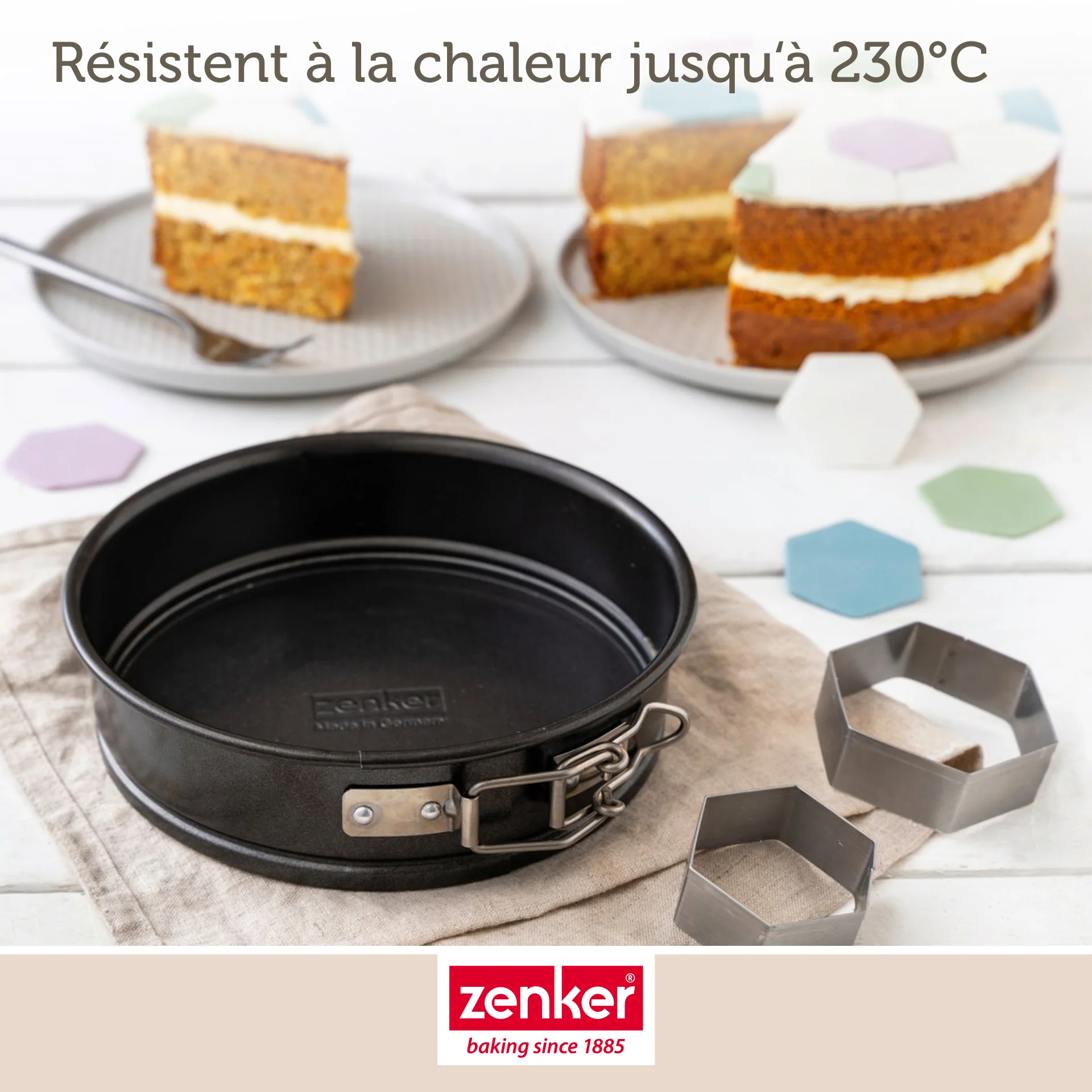 Lot de 2 mini moules à manqué à charnière de 12 cm et 16 cm Zenker Special Mini - Image 6
