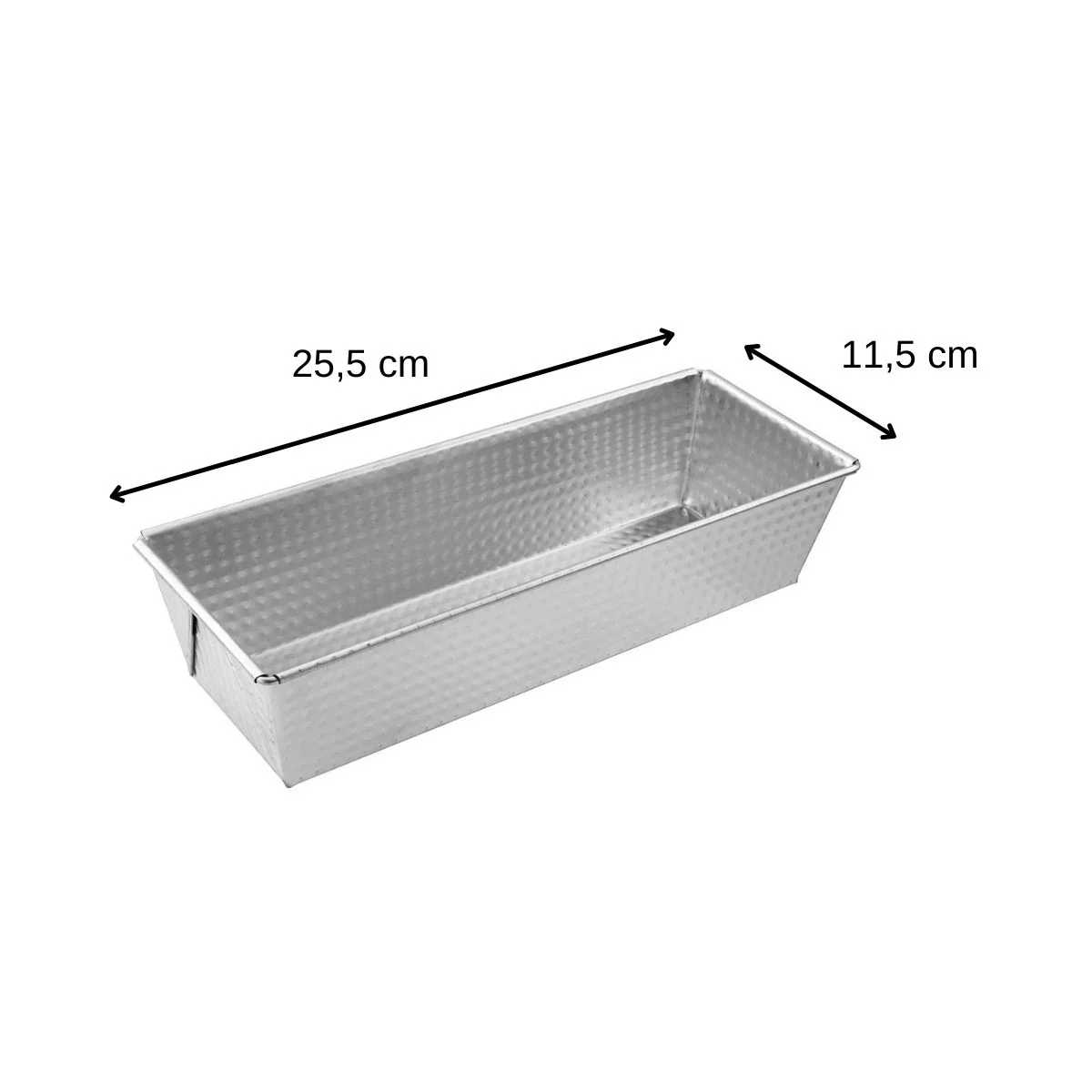 Lot de 2 moules à cakes 25,5 x 11,2 cm et 30 x 11,5 cm Zenker Silver - Image 3