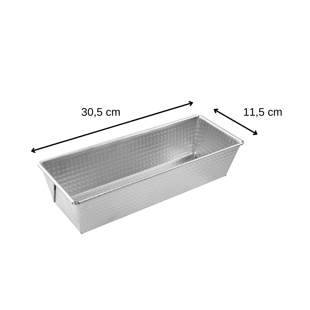 Lot de 2 moules à cakes 25,5 x 11,2 cm et 30 x 11,5 cm Zenker Silver - Image 4