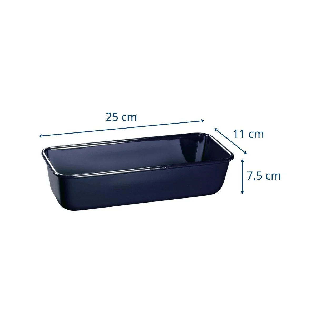 Lot de 2 moules à cake coins arrondis 25 cm Dr. Oetker Back Liebe - Image 3