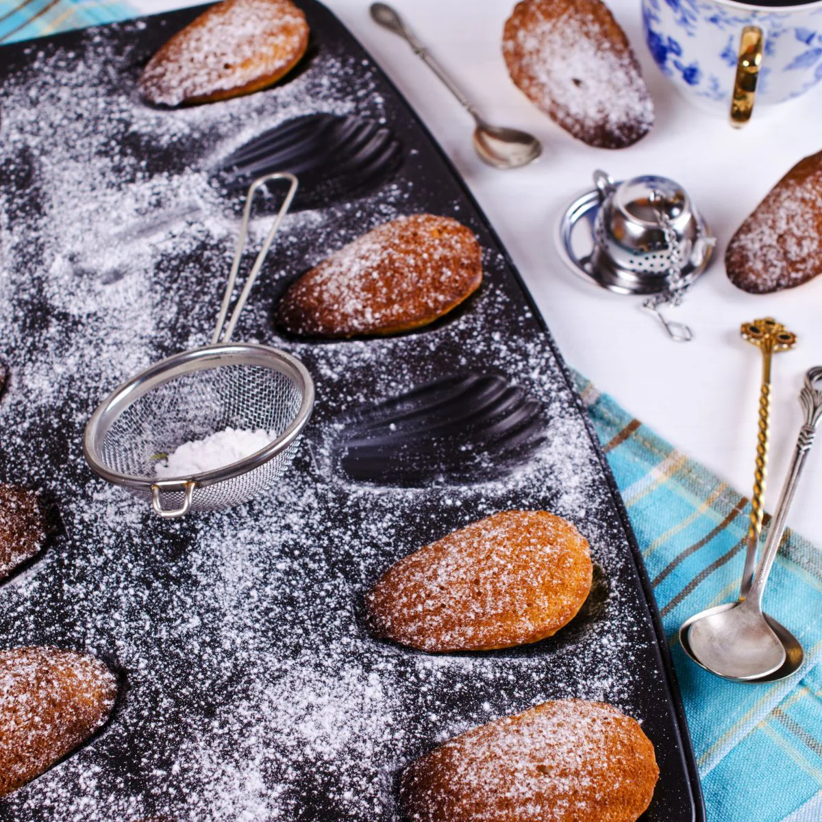Lot de 2 moules à madeleines 12 empreintes Zenker Spécial Countries - Image 2