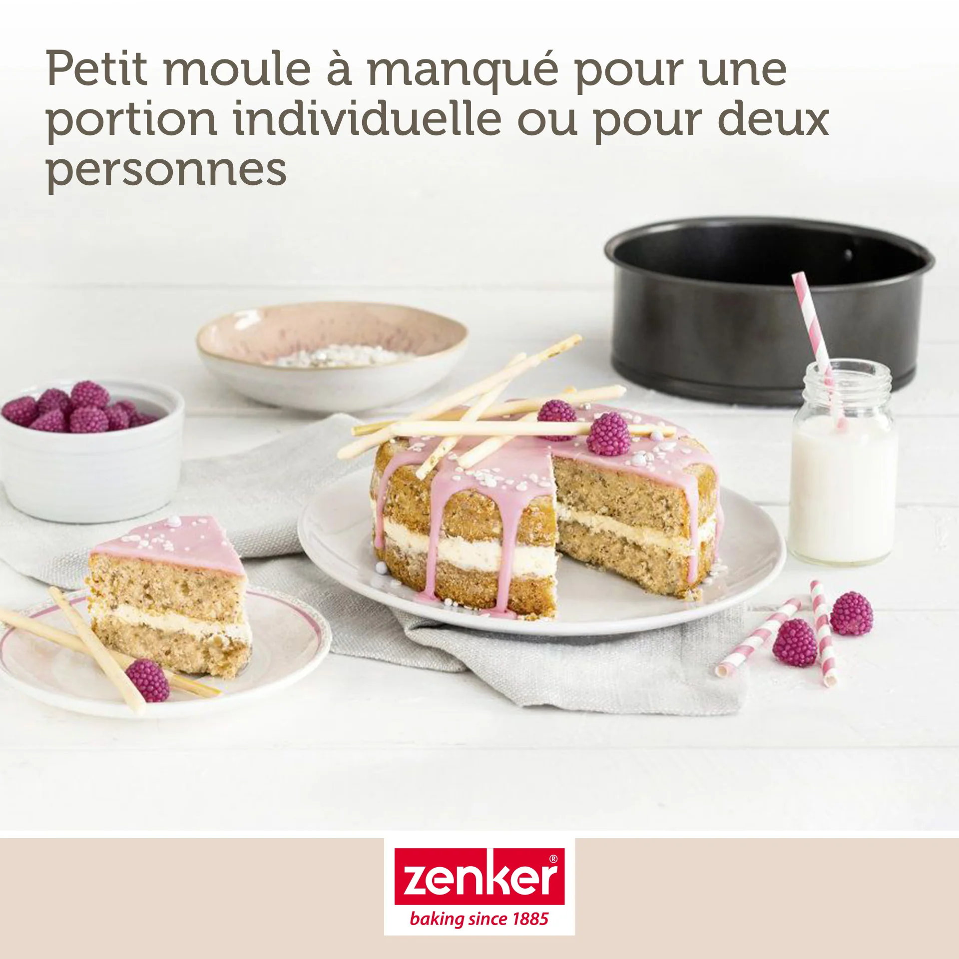 Lot de 2 moules à manqué à charnière 16 cm Zenker Spécial Mini - Image 4