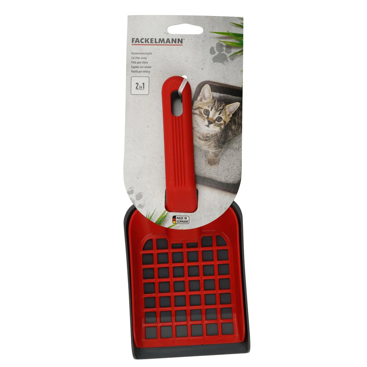Lot de 2 pelles à litière pour chat Fackelmann - Coloris aléatoire - Image 9