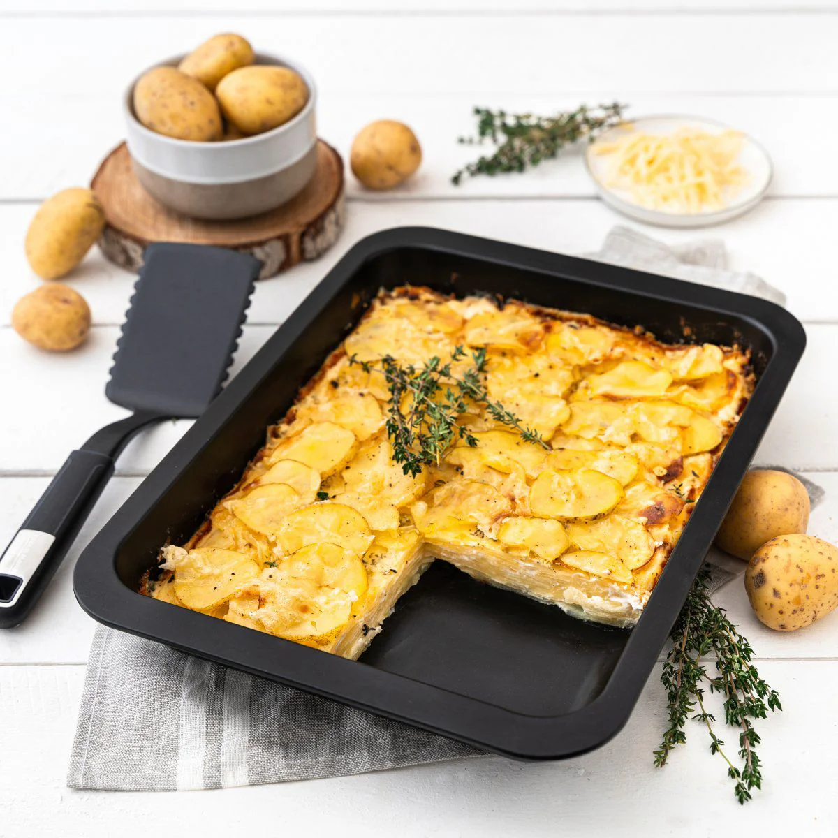 Lot de 2 plats à four rectangulaires 33 x 25 cm et 24 x 18 cm  Zenker Special Cooking - Image 10