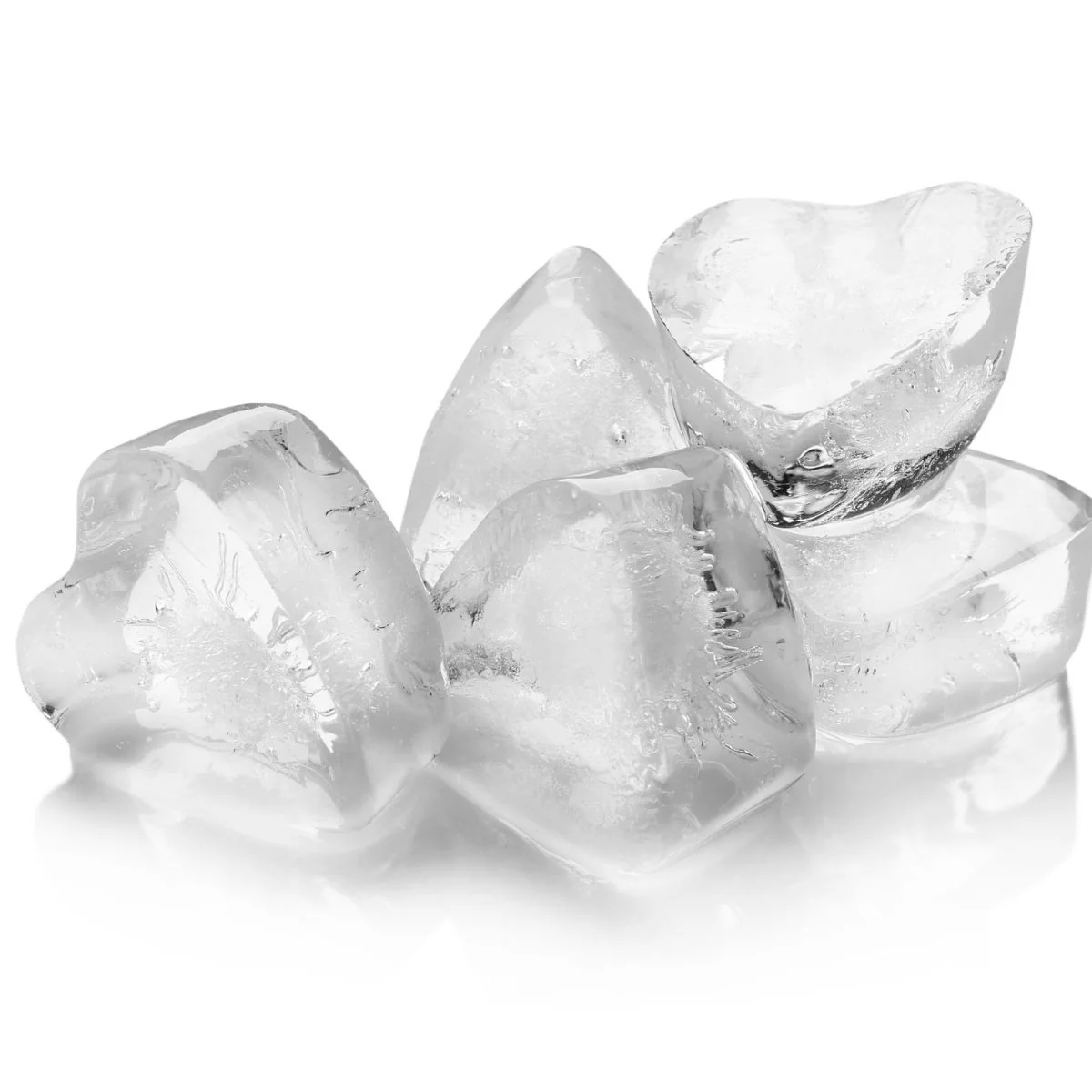 Lot de 24 sachets glaçons jetable cœur et ovales Fackelmann - Image 2