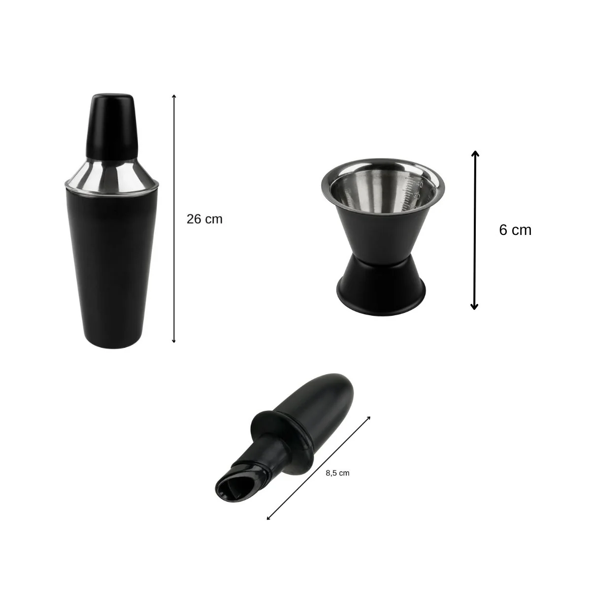 Lot de 3 accessoires à cocktail Fackelmann Spectre - Image 3