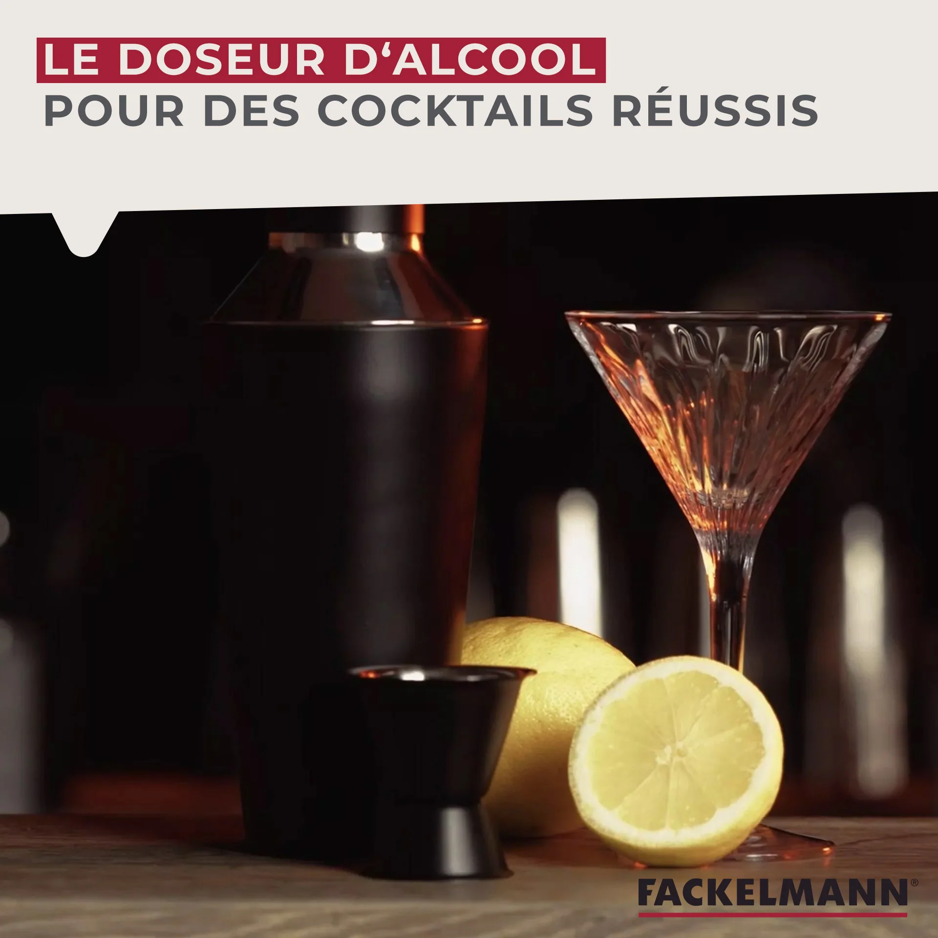 Lot de 3 accessoires à cocktail Fackelmann Spectre - Image 4
