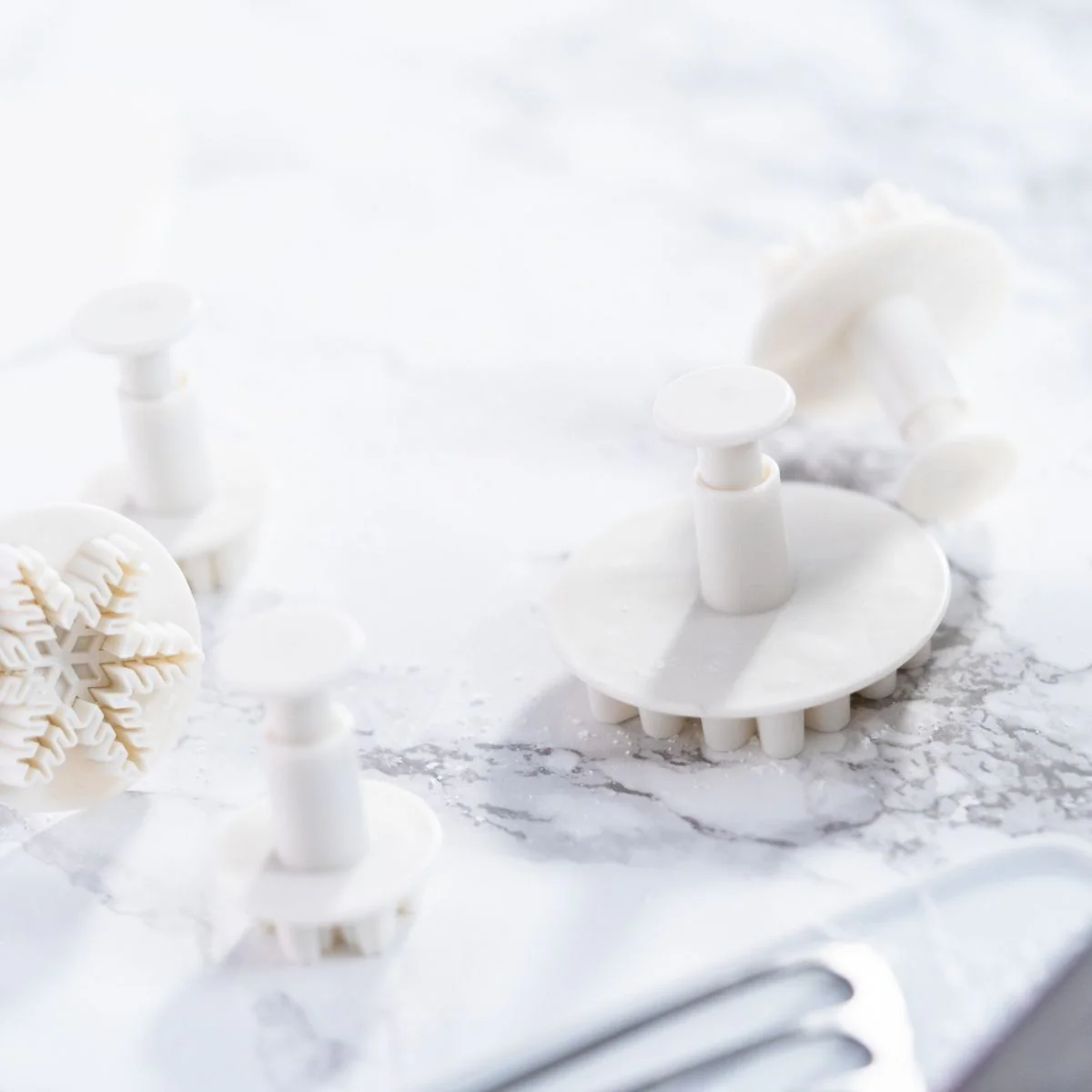 Lot de 3 emporte-pièces de Noël pour pâte à sucre motif flocon de neige Zenker Emporte-pièces - Image 2