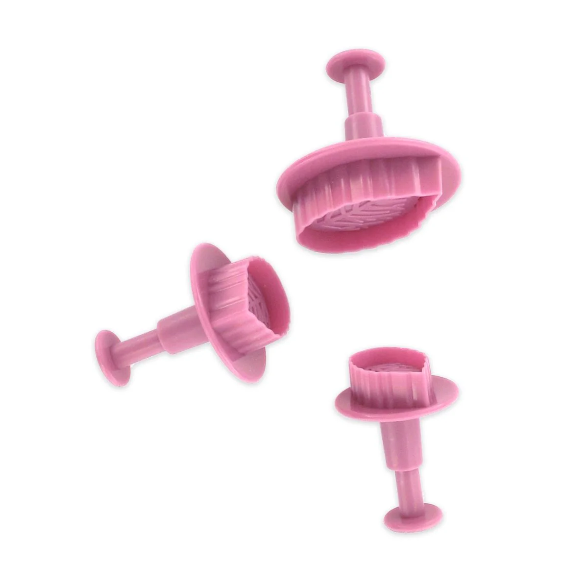 Lot de 3 emporte-pièces poussoir motif feuille Zenker Sweet Sensation - Image 6
