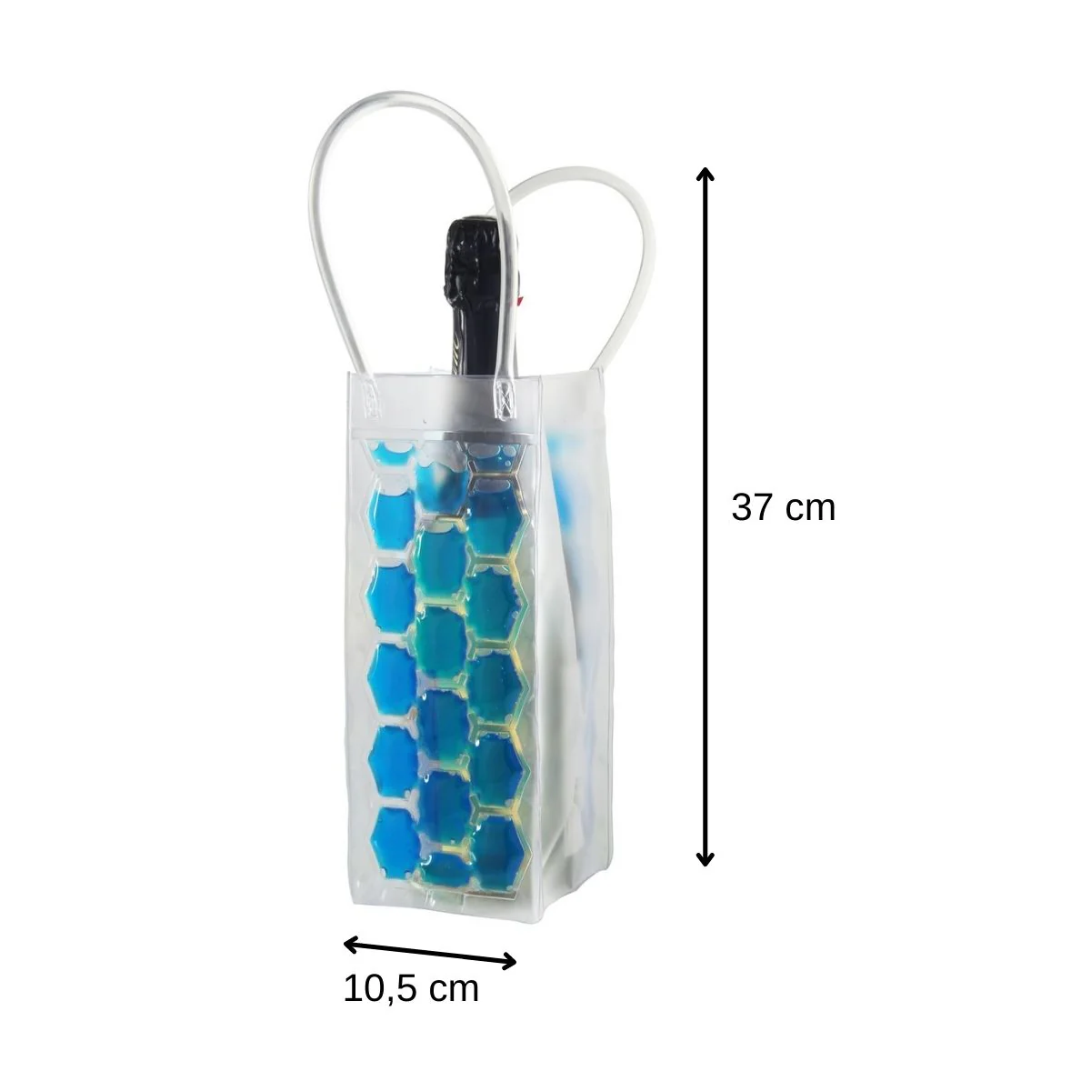 Lot de 3 sacs isothermes pour bouteille Fackelmann Bar Concept - Image 3