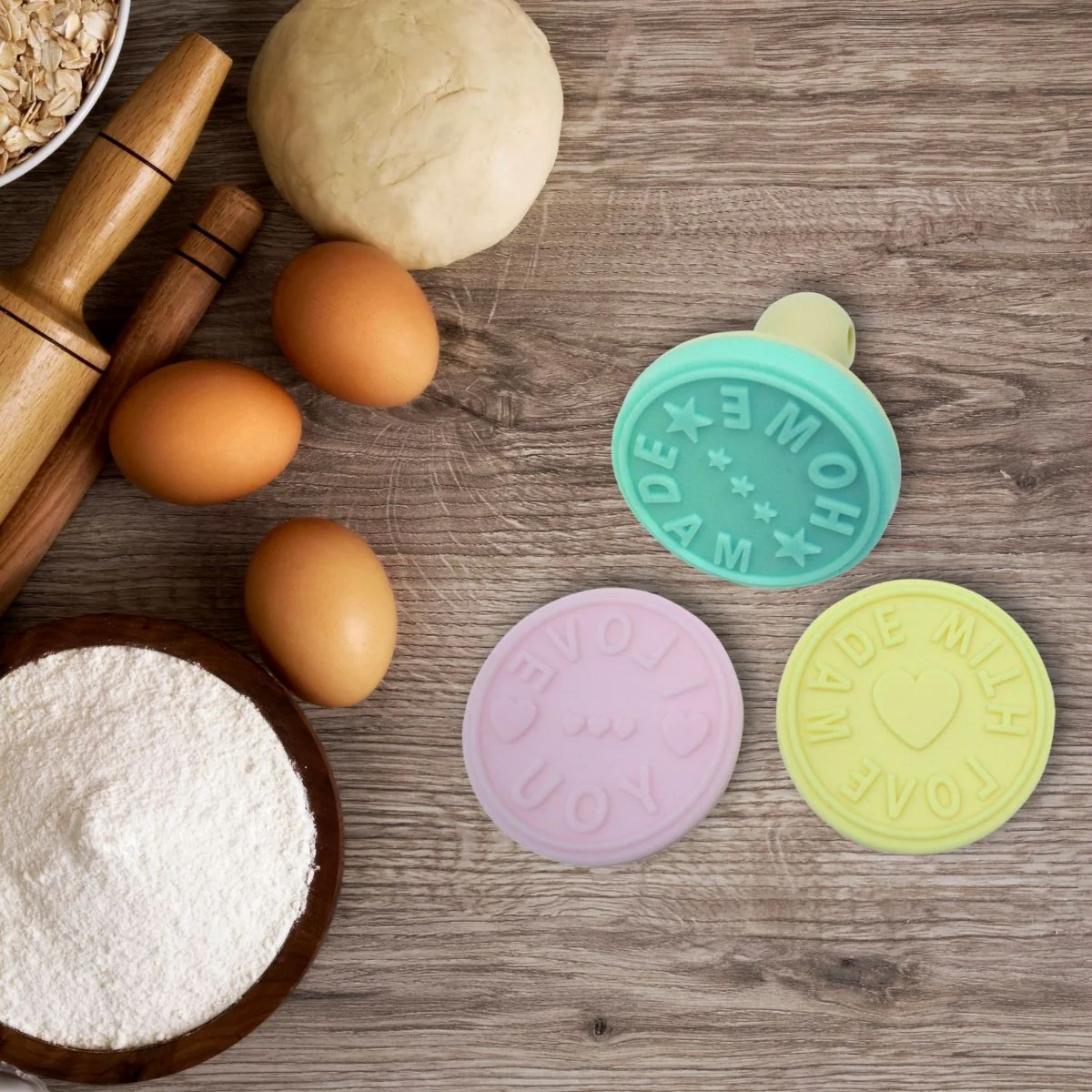 Lot de 3 tampons à pâtisserie pour biscuits Zenker - Image 2