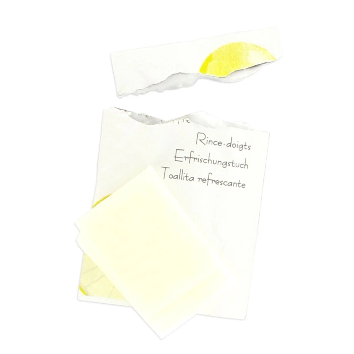 Lot de 30 rince-doigts au citron Fackelmann Single Use - Image 5