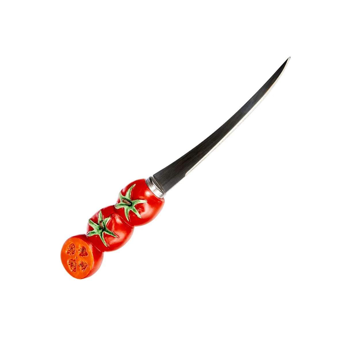 Lot de 4 couteaux à tomates lame crantée 11 cm Fackelmann - Image 5