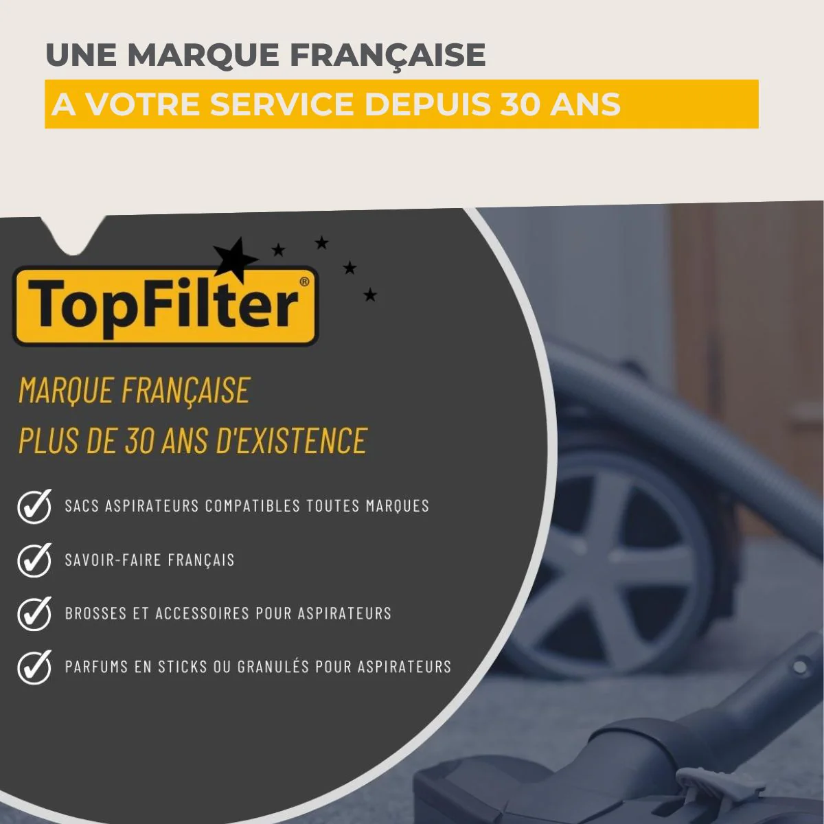 Lot de 4 sachets de parfum pour aspirateur odeur menthe/eucalyptus TopFilter - Image 5