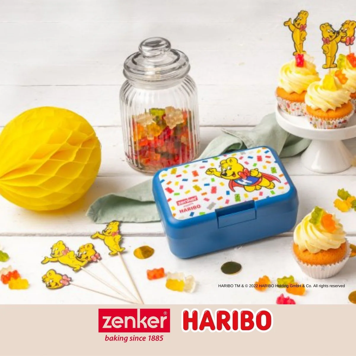 Lot de 48 piques décorés Zenker Haribo - Image 7