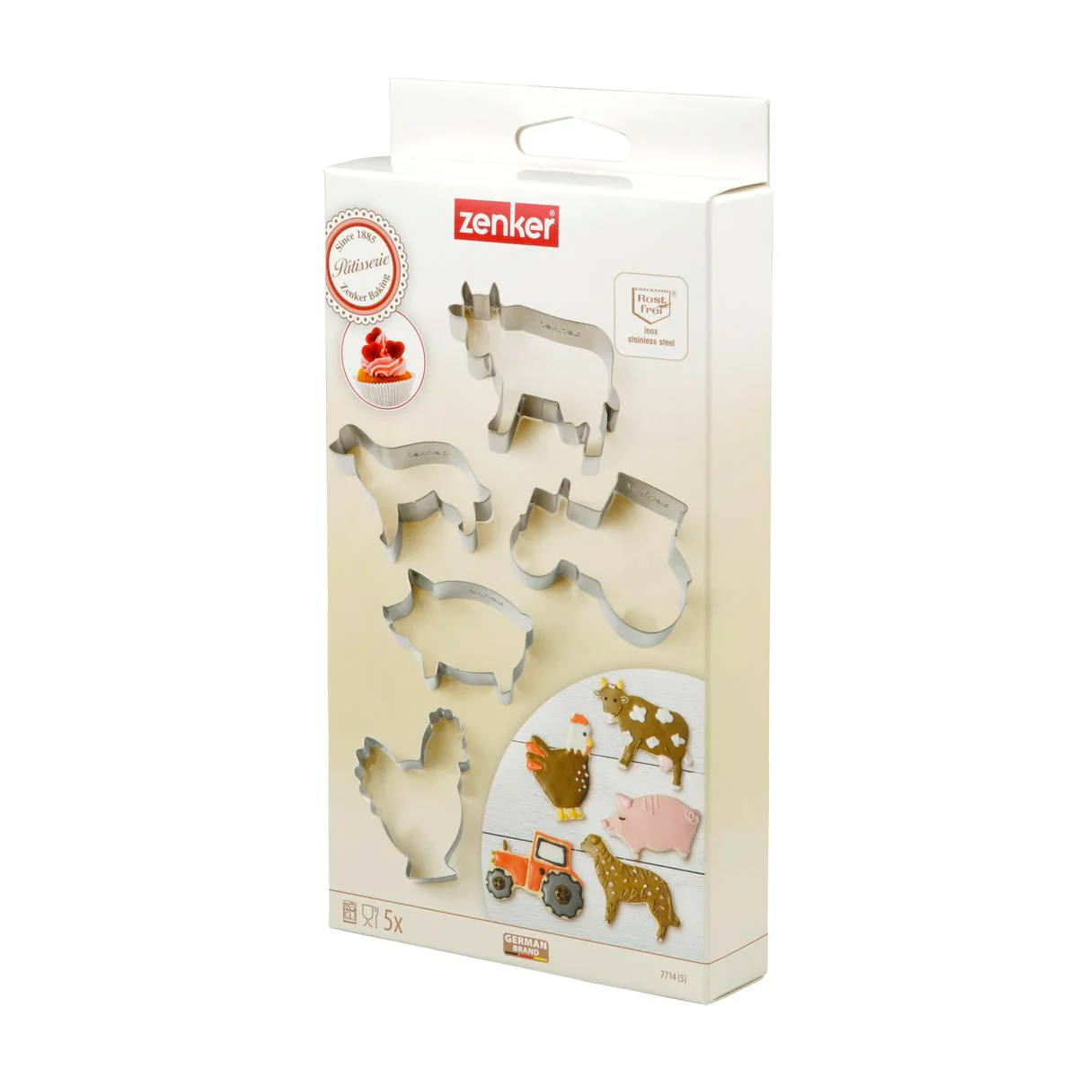 Lot de 5 emporte-pièces autour de la ferme Zenker - Image 14