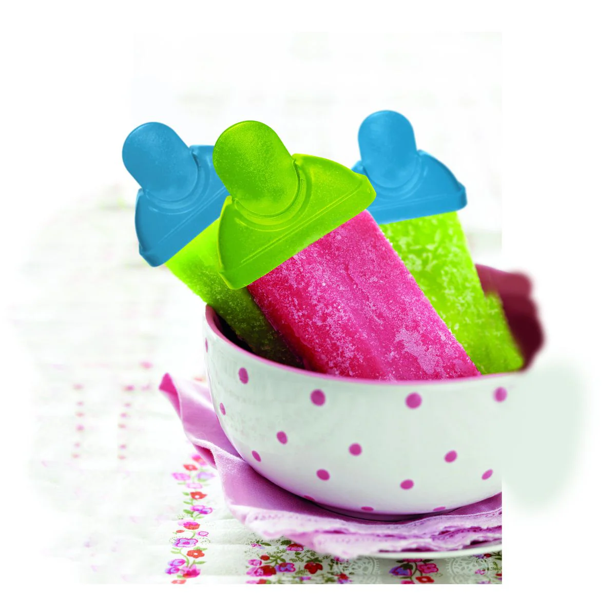 Lot de 5 moules pour glaces à l'eau maison Fackelmann - Image 9