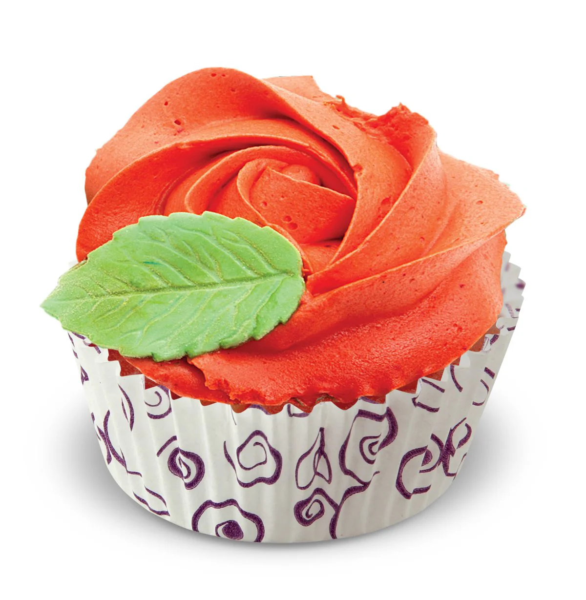 Lot de 50 moules à muffins en papier motif fleur violette 7 cm Zenker Smart Pastry - Image 6