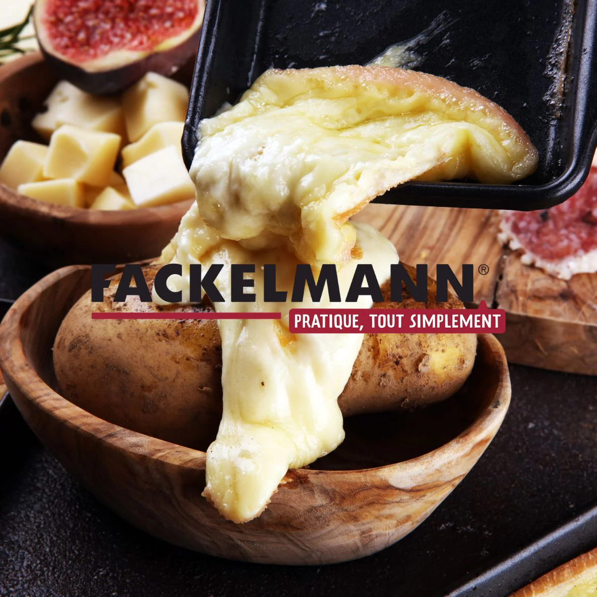 Lot de 6 spatules à raclette en bois 13 cm Fackelmann Wood Edition - Image 7