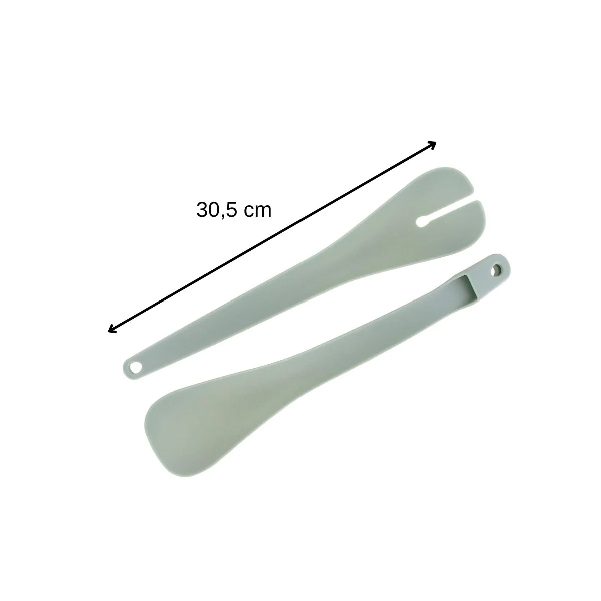Lot de couverts à salade en plastique Fackelmann - Image 3