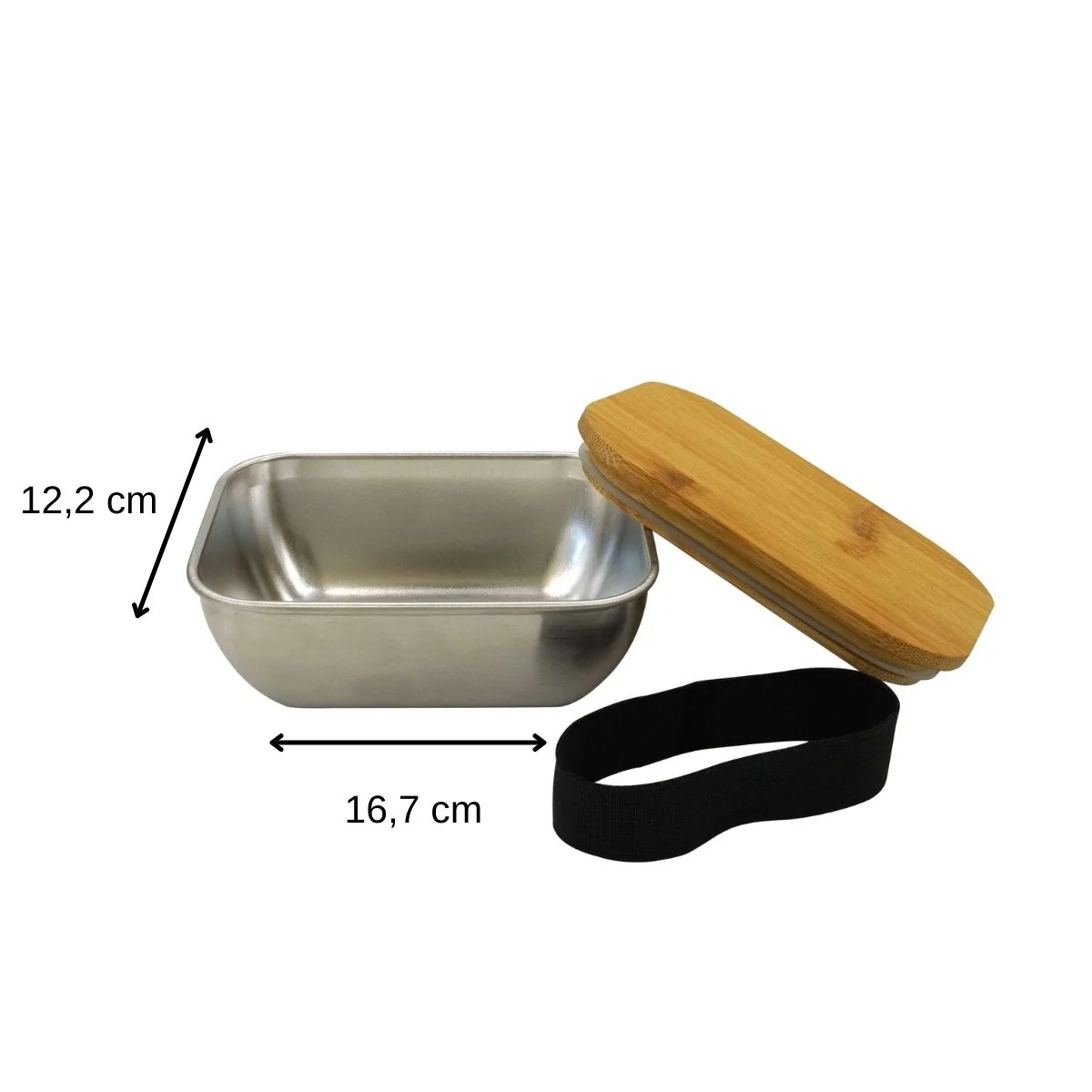 Lunch box inox pour micro-ondes de 700 ml Fackelmann - Image 3
