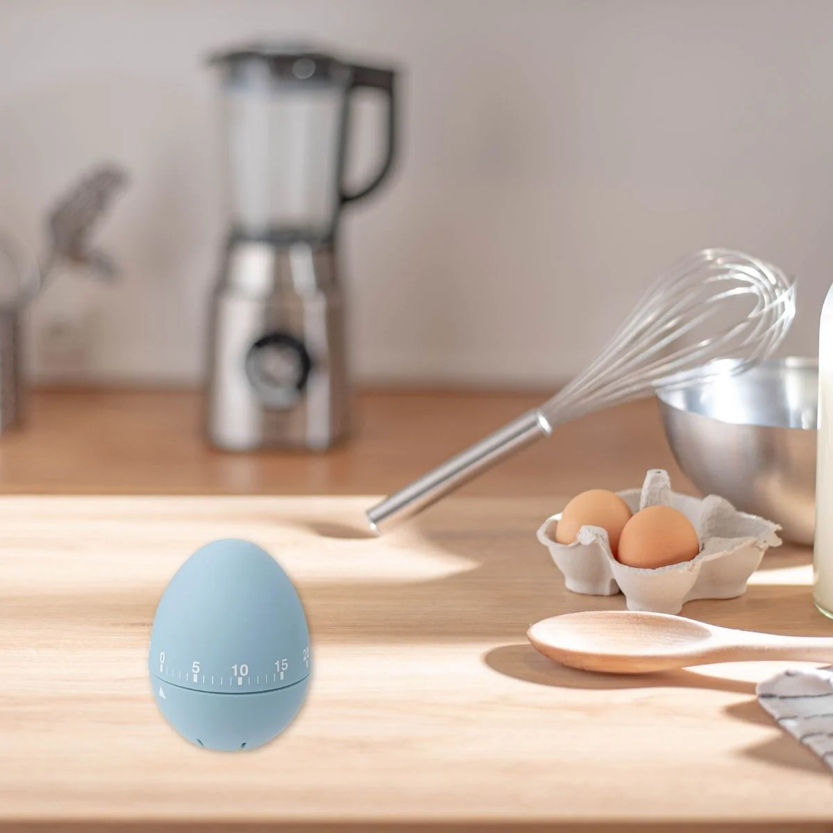 Minuteur de cuisine mécanique en forme d'œuf Zenker - Image 2