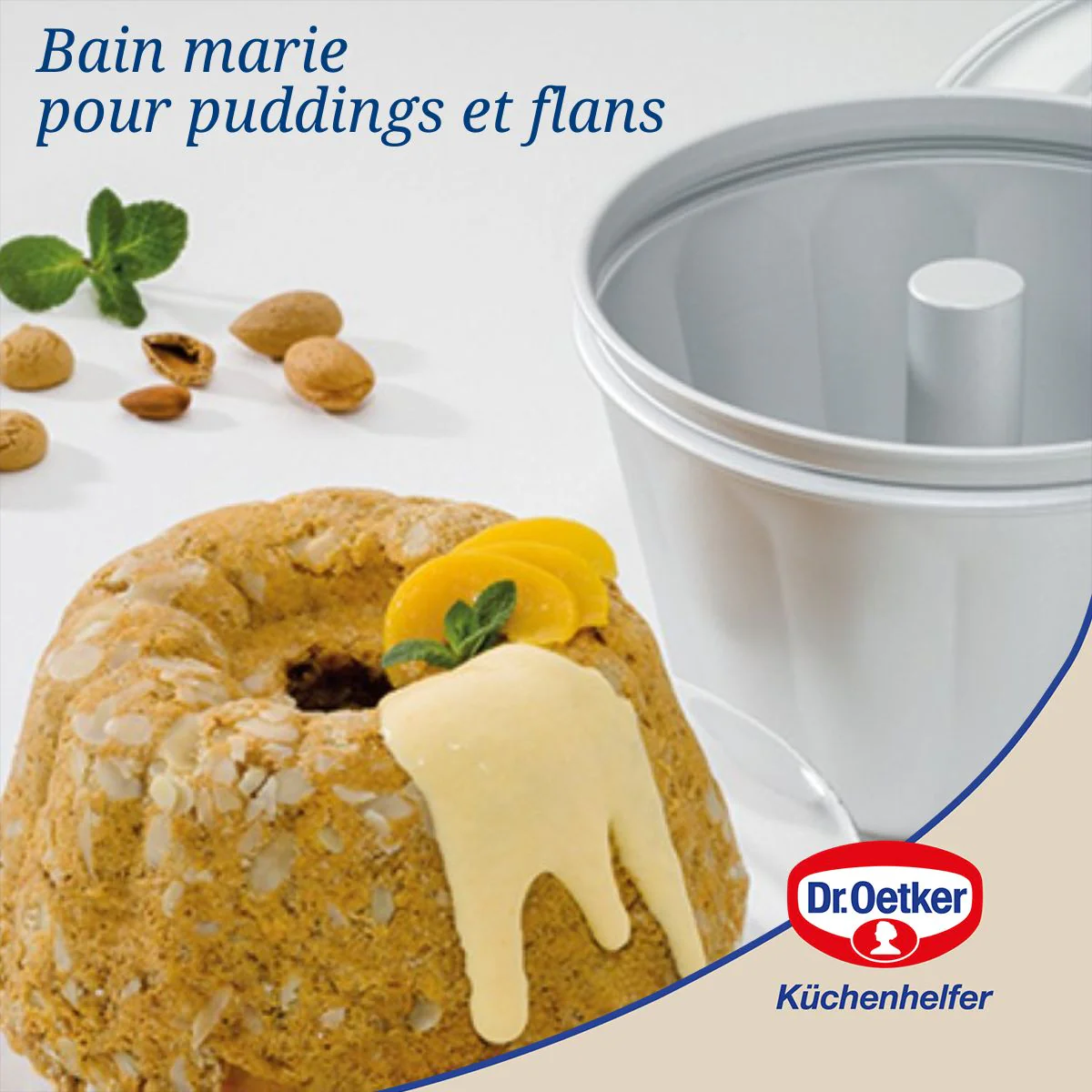Moule à bain marie 21 x 14 x 15 cm Dr. Oetker Classics - Image 2