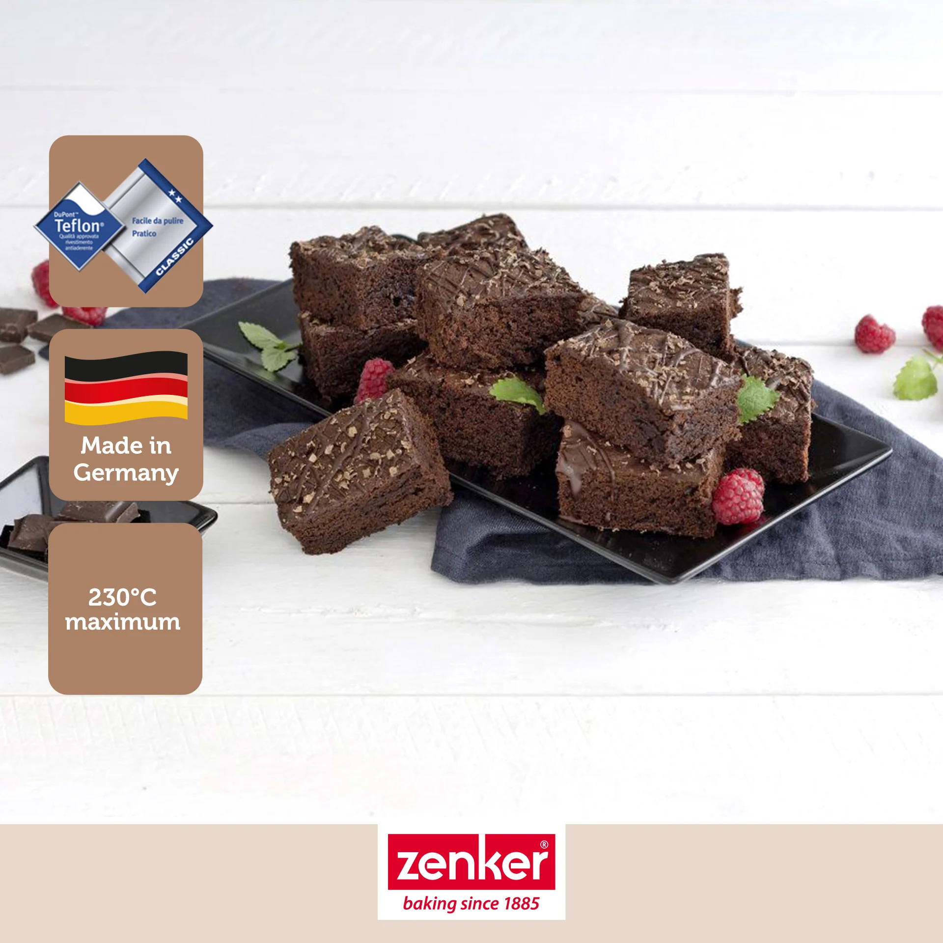 Moule à brownie 27 x 26 cm Zenker Special Creative - Image 2