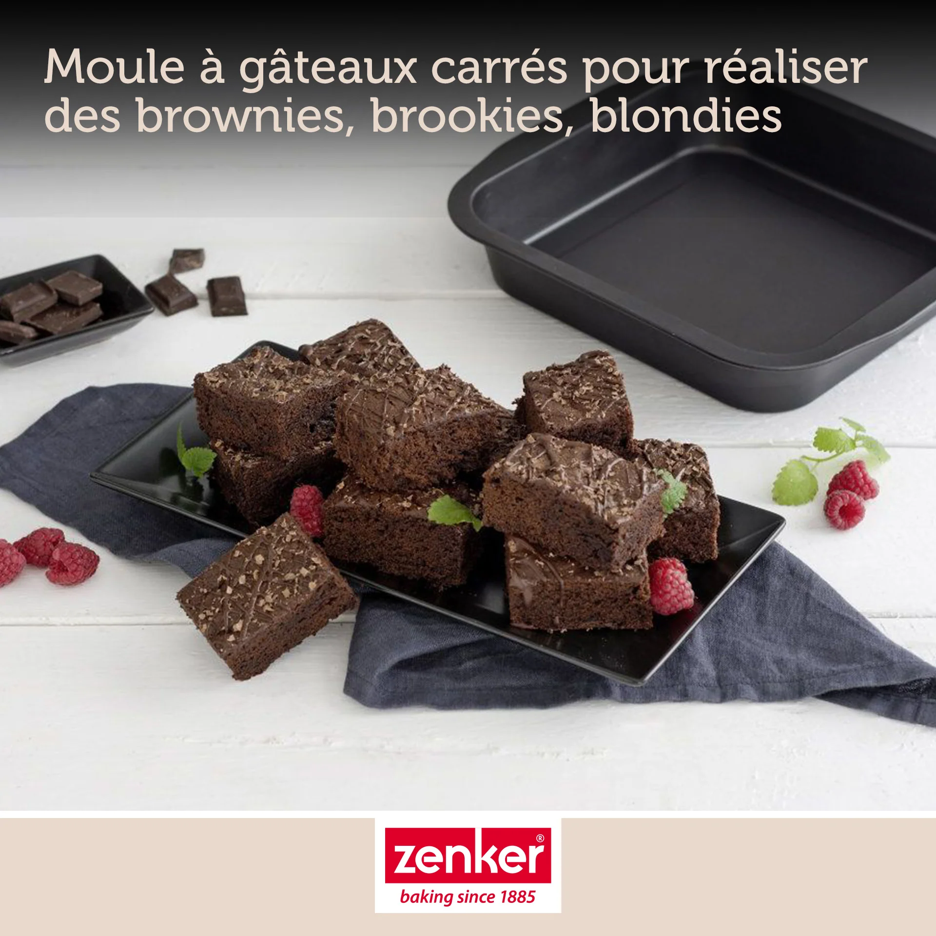 Moule à brownie 27 x 26 cm Zenker Special Creative - Image 4