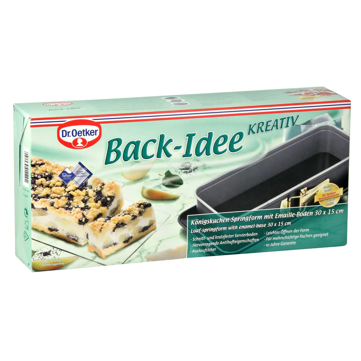 Moule à cake à charnière 30 cm Dr.Oetker Back-Idee Kreativ - Image 6
