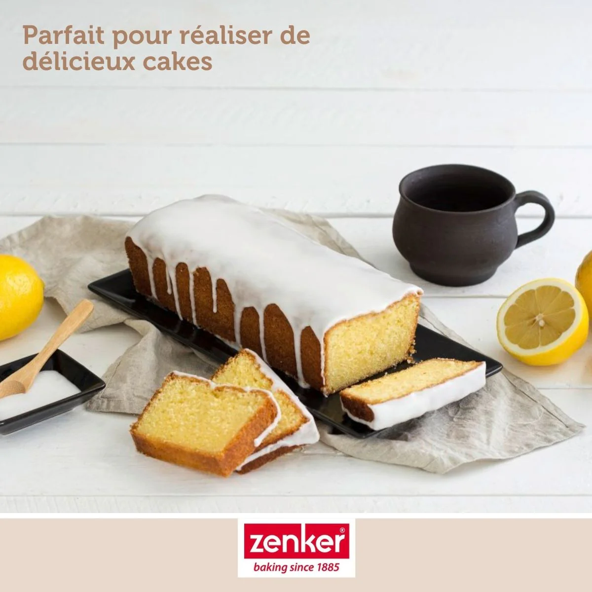 Moule à cake extensible 20 à 35 cm Zenker Black Metallic - Image 5