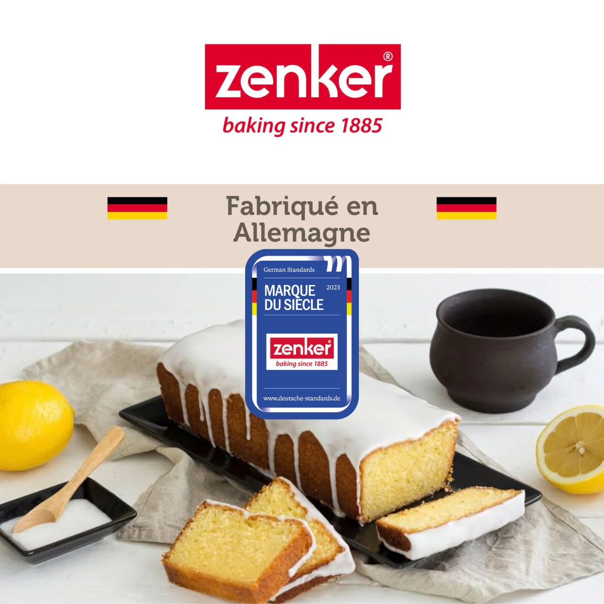 Moule à cake extensible 20 à 35 cm Zenker Black Metallic - Image 7