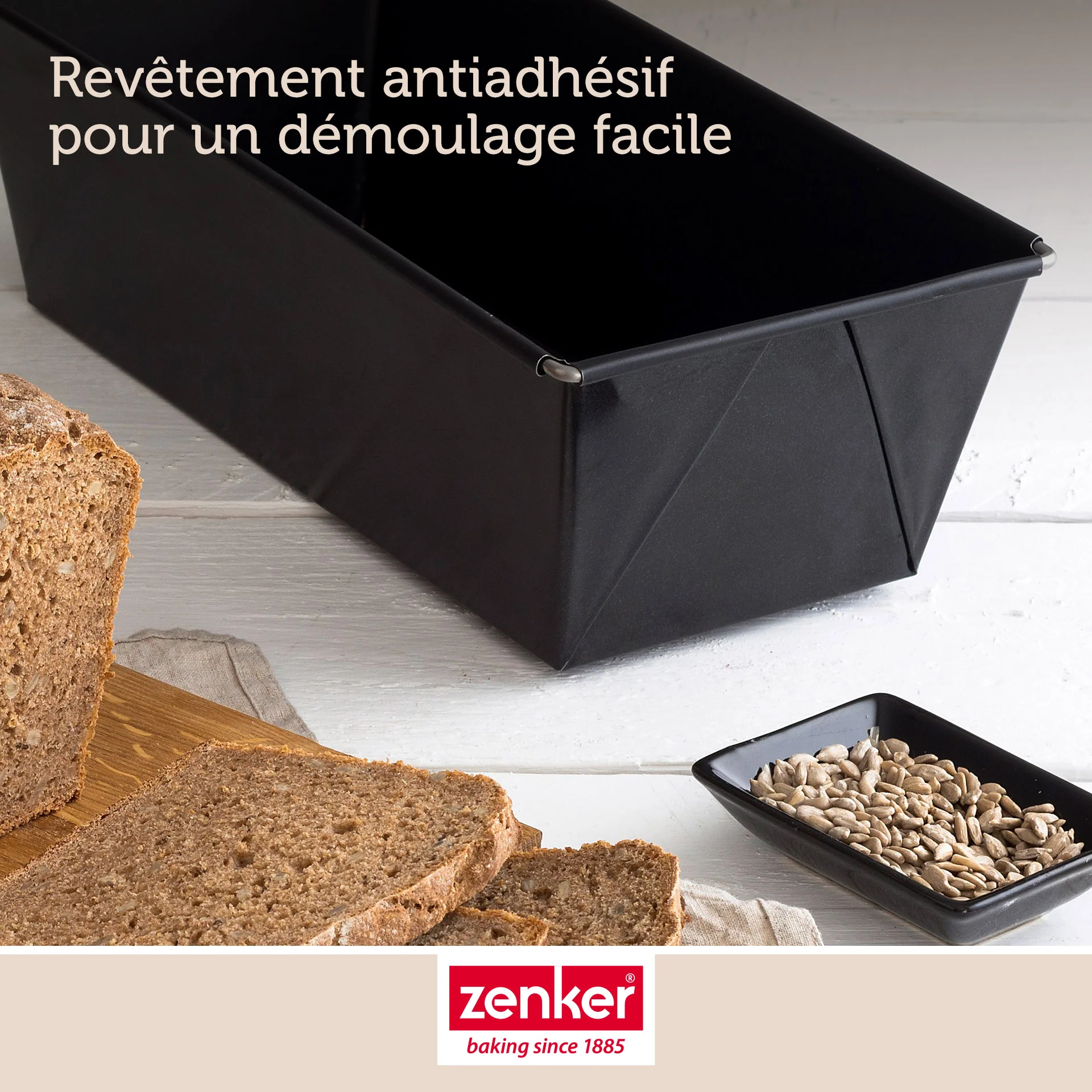 Moule à cake extensible de 28 à 40 cm Zenker Pure - Image 7