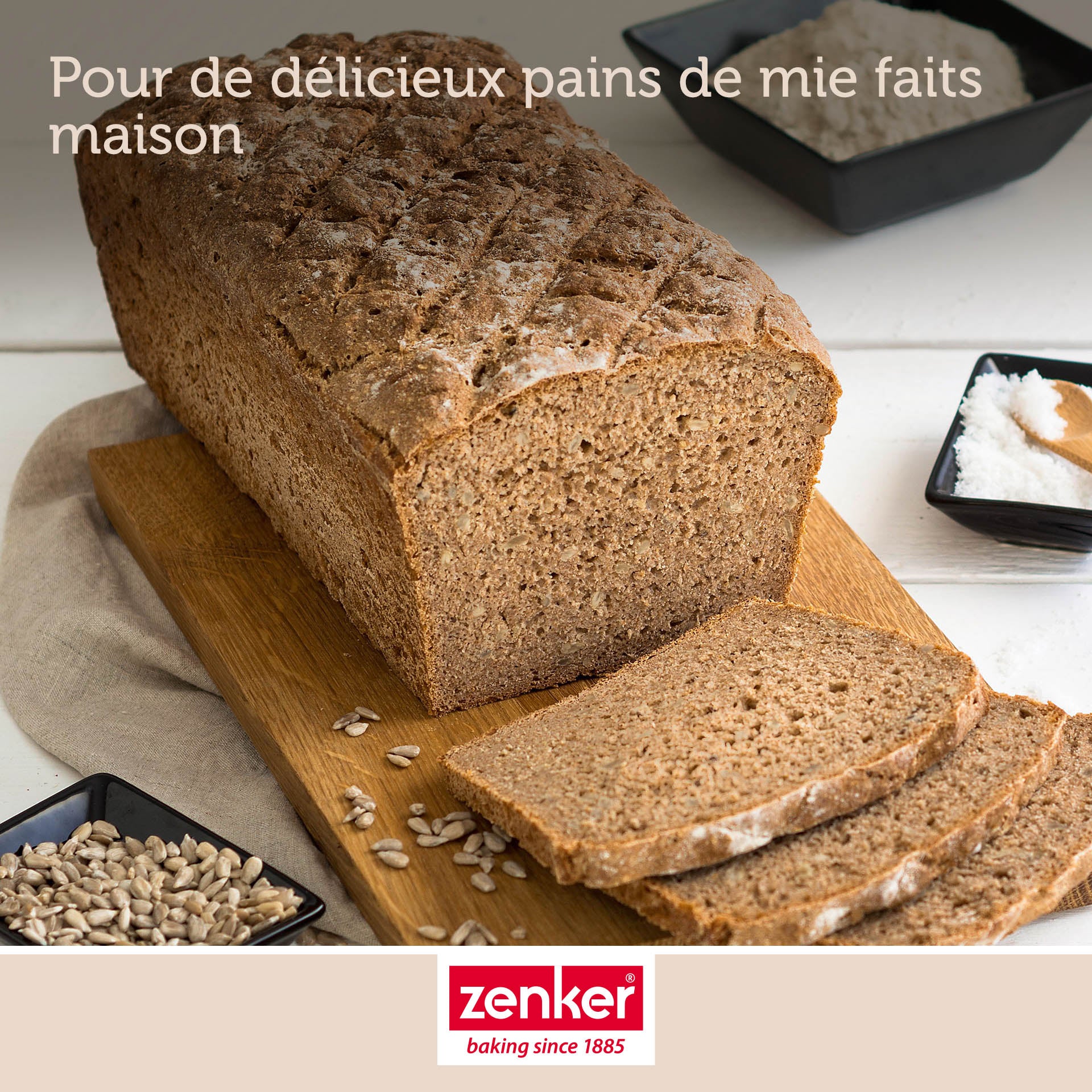Moule à cake extensible de 28 à 40 cm Zenker Pure - Image 8