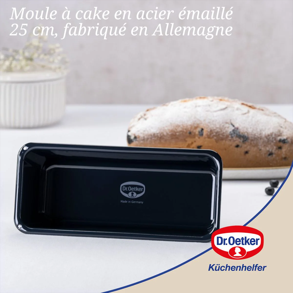Moule à cake coins arrondis 25 cm Dr Oetker Back Liebe - Image 2
