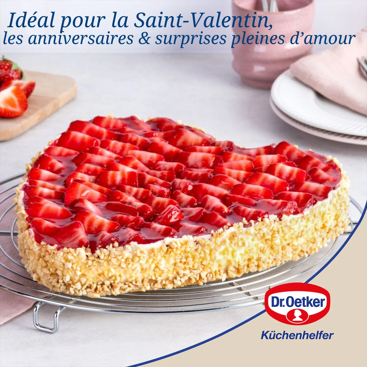 Moule à gâteau cœur 24 cm Dr Oetker Tradition - Image 6